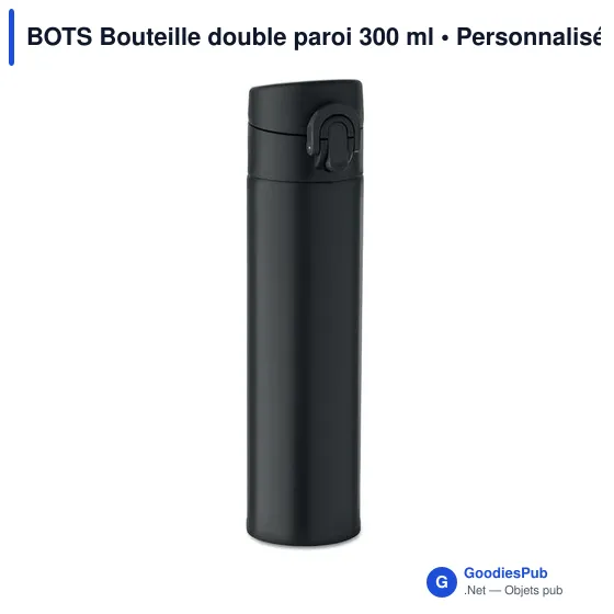 Bouteille isotherme personnalisable en acier inoxydable - BOTSavec logo - Image 9