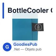 Sac isotherme personnalisable BottleCooler GRS RPET avec logo - Miniature 4