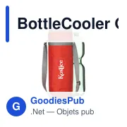 Sac isotherme personnalisable BottleCooler GRS RPET avec logo - Miniature 8