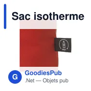 Sac isotherme personnalisable BottleCooler GRS RPET avec logo - Miniature 10
