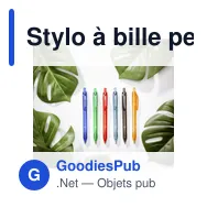 Stylo à bille personnalisable BottlePen GRS RPET avec logo - Miniature 9