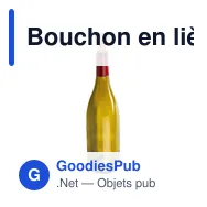Bouchon en liège personnalisable pour logo - Helmut - Miniature 5
