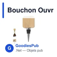Bouchon Ouvre Bouteille Personnalisable avec Logo - Pomni - Miniature 2