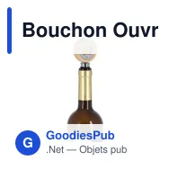 Bouchon Ouvre Bouteille Personnalisable avec Logo - Pomni - Miniature 6