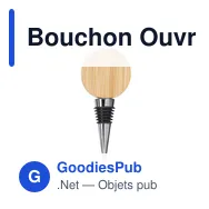 Bouchon Ouvre Bouteille Personnalisable avec Logo - Pomni - Miniature 7