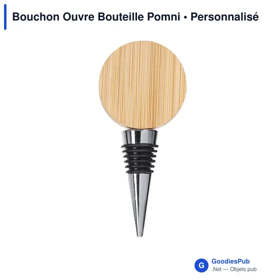 Bouchon Ouvre Bouteille Personnalisable avec Logo - Pomni - Image 7
