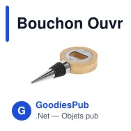 Bouchon Ouvre Bouteille Personnalisable avec Logo - Pomni - Miniature 10