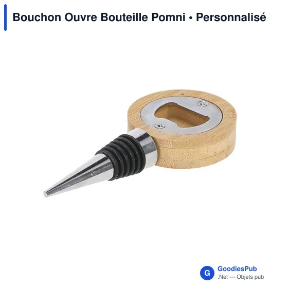 Bouchon Ouvre Bouteille Personnalisable avec Logo - Pomni - Image 10