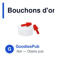 Bouchons d'oreilles personnalisables Dedly pour logo - Sécurité - Miniature 6