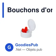 Bouchons d'oreilles personnalisables Dedly pour logo - Sécurité - Miniature 7
