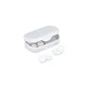 Variante Blanc - Bouchons d'oreille personnalisables en silicone avec logo - Travel-Comfort