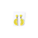 Variante jaune citron - Boucles d'Oreille Kely
