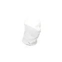 Variante blanc - Bouclier de visage et de cou personnalisable avec logo | Oskarine