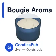 Bougie Aromatique Lenzox - Miniature 1