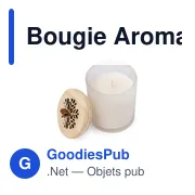 Bougie Aromatique Lilnax - Miniature 3