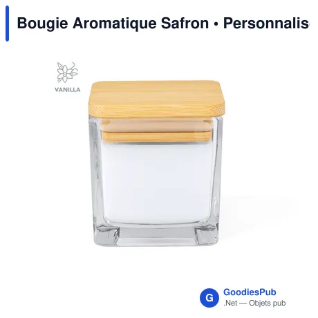 Bougie Aromatique Safron