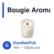Bougie Aromatique Vetool - Miniature 1