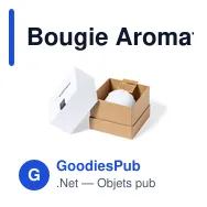 Bougie Aromatique personnalisable Windu avec logo pour entreprises - Miniature 3