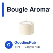 Bougie Aromatique Yiren - Miniature 1