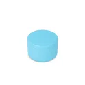 Variante Bleu clair - Bougie non parfumée personnalisable en boîte recyclée avec logo - Asana