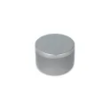 Variante Argent - Bougie non parfumée personnalisable en boîte recyclée avec logo - Asana