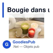 Bougie personnalisable dans un contenant en verre Lucas avec logo - Miniature 6