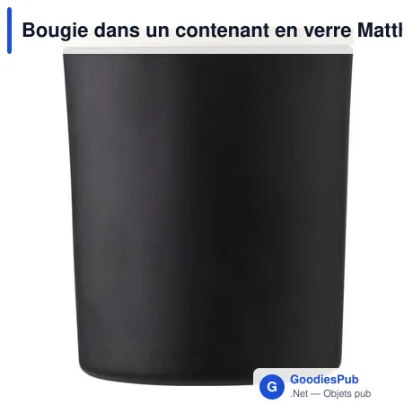 Bougie dans un contenant en verre Matthew