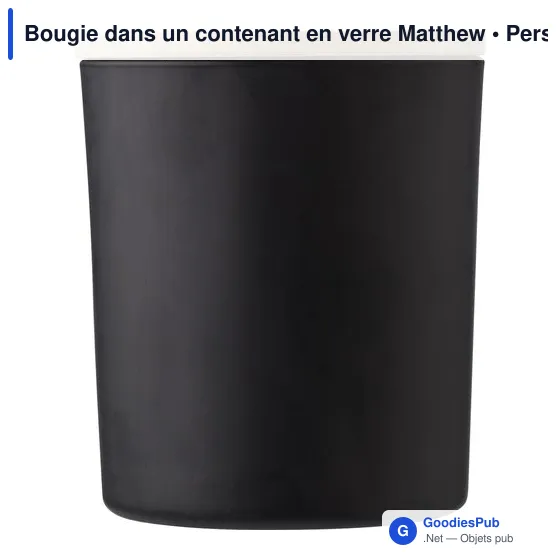 Bougie dans un contenant en verre Matthew - Image 1