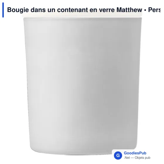 Bougie dans un contenant en verre Matthew - Image 12