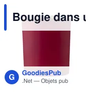 Bougie dans un contenant en verre Matthew - Miniature 3
