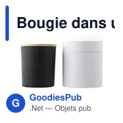 Bougie dans un contenant en verre Matthew - Miniature 4