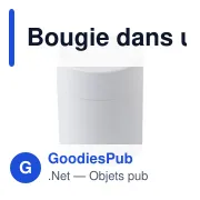 Bougie dans un contenant en verre Matthew - Miniature 5