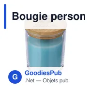 Bougie personnalisable en verre Riven avec logo - Miniature 9