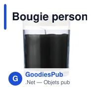 Bougie personnalisable en verre Riven avec logo - Miniature 10