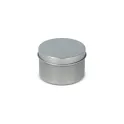 Variante Argent - Bougie parfumée personnalisable en grande boîte recyclée avec logo - Kirtan
