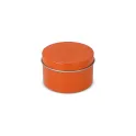 Variante Orange - Bougie parfumée personnalisable en grande boîte recyclée avec logo - Kirtan