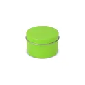 Variante Vert clair - Bougie parfumée personnalisable en grande boîte recyclée avec logo - Kirtan