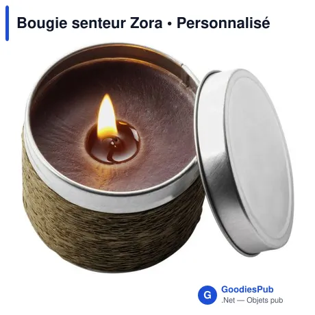 Bougie senteur Zora