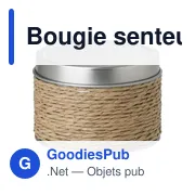 Bougie senteur Zora - Miniature 3
