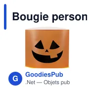 Bougie personnalisable Turuk avec logo pour événements festifs - Miniature 2