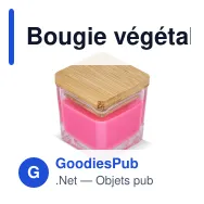 Bougie végétale personnalisable en pot de verre avec logo - Chakra - Miniature 7