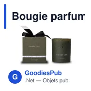 Bougie parfumée personnalisable au gingembre en cire de soja avec logo - Victorian - Miniature 2