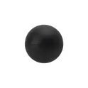 Variante noir - Boule de Noël personnalisable en plastique recyclé - Logo inclus