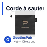 Corde à sauter personnalisable avec logo - Bouncer - Miniature 1
