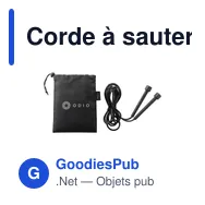 Corde à sauter personnalisable avec logo - Bouncer - Miniature 5