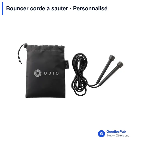 Corde à sauter personnalisable avec logo - Bouncer - Image 5