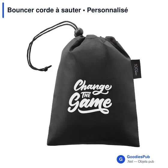 Corde à sauter personnalisable avec logo - Bouncer - Image 6