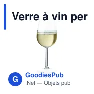 Verre à vin personnalisable 290 ml avec logo - Bourgogne - Miniature 1