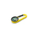 Variante jaune - Boussole personnalisable avec mousqueton pour logo - Madu