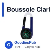 Boussole Clark - Miniature 11